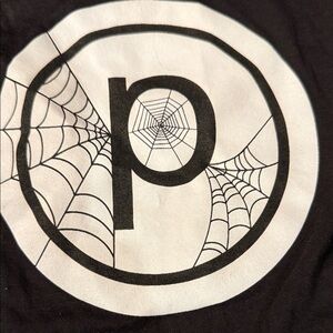 Pure Barre Black Tee with White Printed Logo new never worn